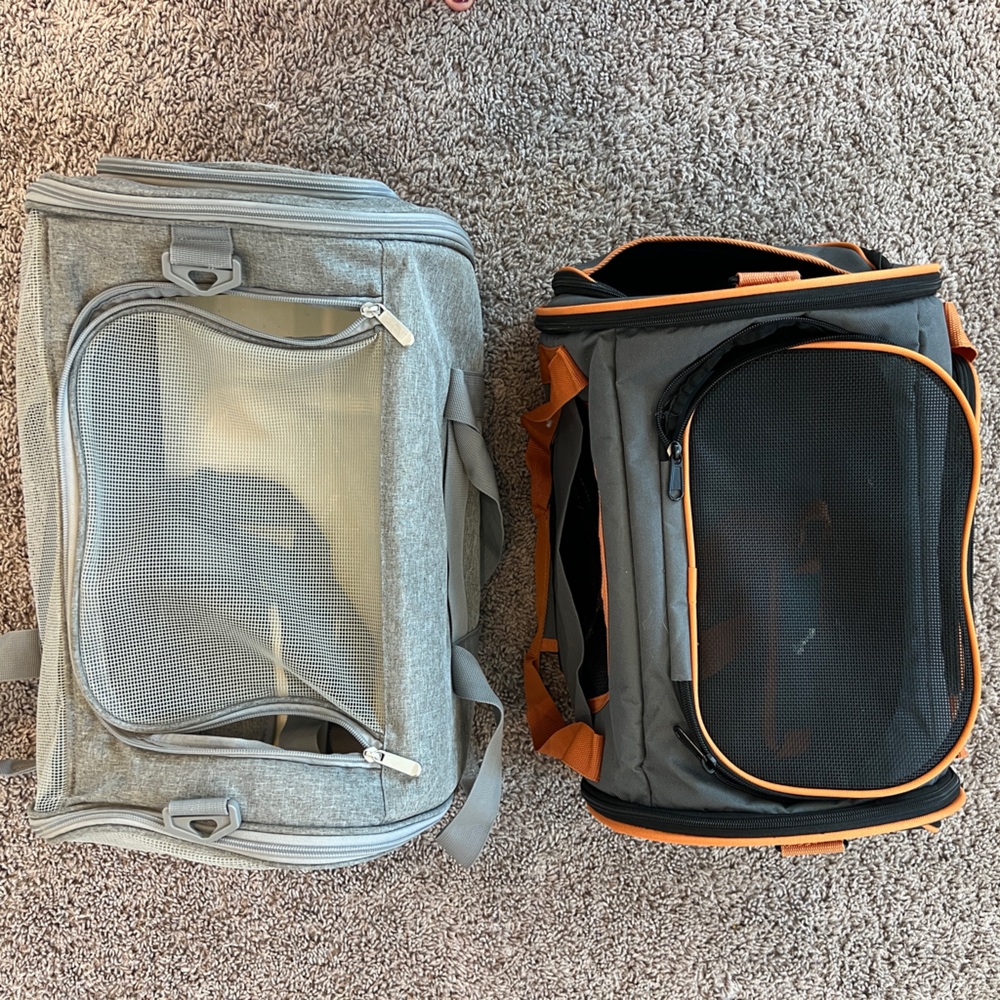 2 Pet Carriers